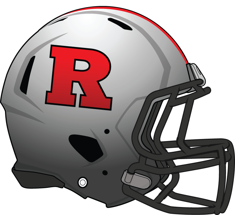 Rutgers Scarlet Knights 2012-Pres Helmet Logo v3 iron on transfers for clothing